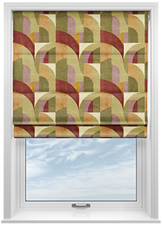 Varadero Velvet, Aloe - Roman Blind